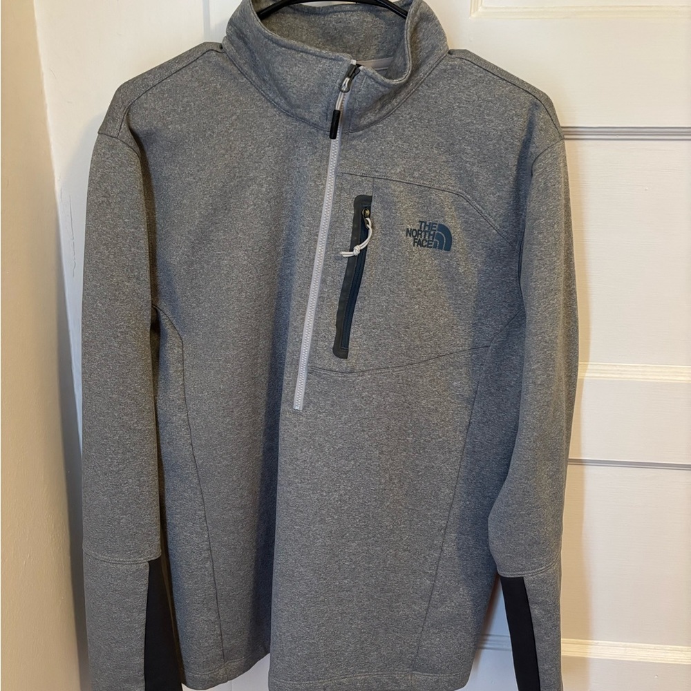 The North Face Gray Quarter-Zip Pullover